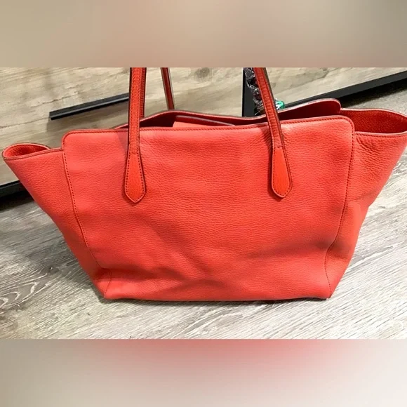 Gucci Swing Tote Reddish-Orange - Picture 3 of 12